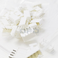 Conector XH2.54 de 4 pines macho recto para PCB, blanco, paso de 2.54mm XH para PCB