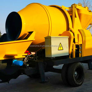 Usine directe 40m3/h bétonnière avec pompe bétonnière pompe à béton à vendre - Product Image 3