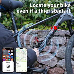 Portabotellas para Bicicleta con Degradado de Color, Soporte para Botella de Agua con Espacio para Airtag, Localizador Oculto - Product Image 4