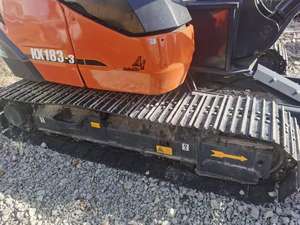 Meilleure vente : Excavatrices Kubota KX183, faible nombre d'heures, haute qualité, certifiées CE, godet d'excavatrice, pompe célèbre, moteur Kubota - Product Image 4