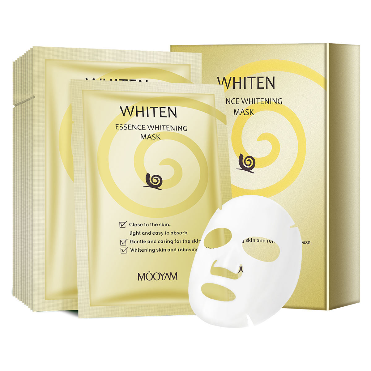 Snail Pure Serum Whitening Mask