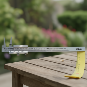 Take Reverse Caliper For Internal Grooves Mechanical 160mm <b>Measurement</b> <b>Tool</b> - Product Image 3