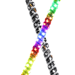 Nouveau best-seller : fouet LED spiralé lumineux IP68 12V à 360 degrés pour la conversion des VTT/UTV - Product Image 1