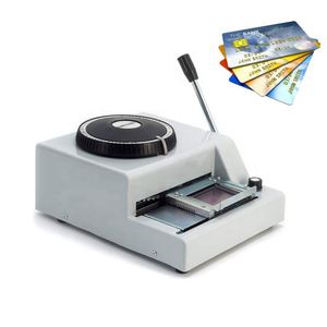 Máquina de Grabado Manual de Alta Calidad para Tarjetas de PVC y Placas de Identificación con Código de 72 Caracteres, con Embalaje de Papel - Product Image 3