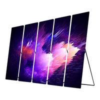 Affichage vidéo LED couleur pleine haute qualité pour intérieur, écran LED portable pour centre commercial, affichage LED P2.5 haute luminosité, mur vidéo SDK