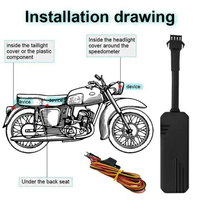 Localizador GPS con Cable 4G al por Mayor J14/J16, Sin Costo Mensual, Localizador GPS en Tiempo Real para Automóvil y Motocicleta