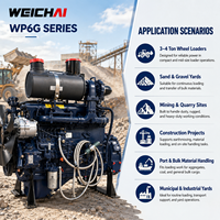 SCDC Weichai WP6G175E22 129kW 2200U/min Reihensechszylinder Mechanische Pumpe Dieselmotor für Baumaschinen Werkslieferung