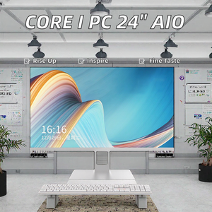 Ordinateur de bureau tout-en-un professionnel avec processeur <span class=keywords><strong>Intel</strong></span> <span class=keywords><strong>Core</strong></span> I3/<span class=keywords><strong>i5</strong></span>/i7 Quad <span class=keywords><strong>Core</strong></span>, écran LCD industriel IPS de 23 pouces, SSD, USB, RAM DDR3, neuf - Product Image 2