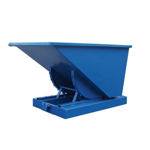 Forklift Waste Bin Tipping Bin Tip Out Storage Bin Self Dumping Hopper