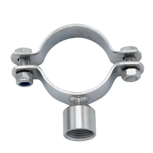 Stainless Steel Thread Type Tubing Holder Pipe Holder For Pipe Fitting