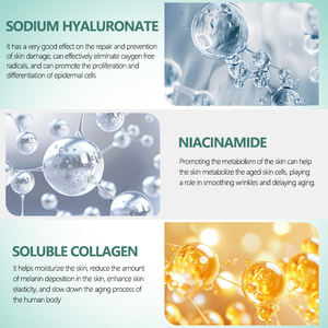 프라이빗 라벨 마이크로니들 이마 주름 패치 투명 마이크로니들링 주름 방지 패치 미세 주름용 - Product Image 3