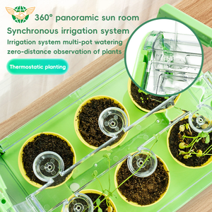 ของเล่นวิทยาศาสตร์ยอดนิยม ชุดทดลองเพาะปลูกพืช ของเล่น STEM สร้างเขาวงกตปลูกต้นไม้ ชุด DIY ตรวจสอบปริมาณน้ำฝน สถานีตรวจอากาศ - Product Image 2