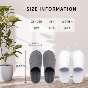 <b>Traveling</b> Resorts Comfortable Luxury Custom Disposable <b>Slippers</b> High Quality Thickened Non-Slip for Wedding - Product Image 3