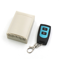 Émetteur-récepteur 2 canaux Télécommande RF à 2 boutons pour porte automatique Télécommande de porte de garage