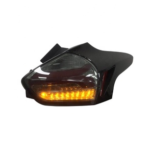 Fanale fumo modificato fanale posteriore luce posteriore <span class=keywords><strong>Stop</strong></span> accessori Auto parti della carrozzeria Auto per <span class=keywords><strong>Ford</strong></span> <span class=keywords><strong>Focus</strong></span> 2015-2018 - Product Image 1