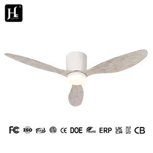 Ventilador de Techo Moderno de Lujo Contemporáneo de 42 Pulgadas con Luz LED, Control Remoto, 3 Aspas, Motor de CC, Pantalla de ABS para Iluminación Interior - Product Image 4