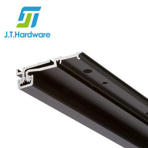 पूर्ण सतह आधा चूल स्विंग स्पष्ट चौड़े फेंक छुपा एल्यूमीनियम गियर निरंतर टिका - Product Image 3