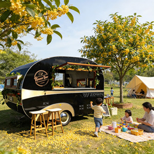 2026 New Mobile Food Cart Custom Concession <b>Trailer</b> for Ice Cream Hot Dog Snack - Product Image 1