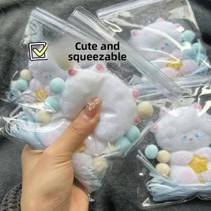 Juguete Blandito de Oveja, Conejo y Oso, Ultra Suave y Esponjoso, Antiestrés, Sensorial, para Niños y Adultos - Product Image 4