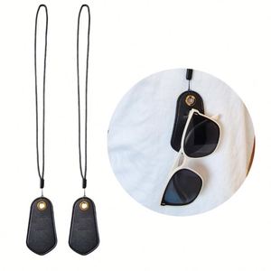 Hands-Free Eyewear Pu Leather Holder Necklace Lanyard for <b>Sunglasses</b> Reading Glasses - Product Image 2