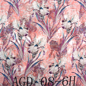 Tissu en Offre Spéciale de satin soyeux pour femmes Safa Textile imprimé numériquement de motifs floraux personnalisés vêtements - Product Image 2