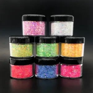 Kingch Professional Glitter Supplier High Sparkle Nail Decoration Mix Shaped Glitter