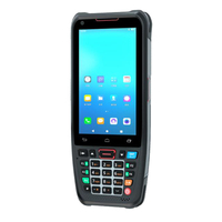 Smartphone Android 13 robuste IP67, 4 Go de RAM, lecteur de codes-barres 2D, terminal de collecte de données mobile avec écran de 4,0 pouces en stock