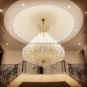 Đèn chùm pha lê thủy tinh Maria Theresa 72 bóng, kiểu treo thấp, trang trí phòng, đèn treo sang trọng - Product Image 3