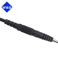 Câble d'alimentation DC pour autoradio, faisceau de câbles audio, 5,5x2,1 mm, âme en cuivre pur, 12V 24V, mâle-femelle