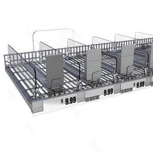 Système de poussée par gravité Flex Étagères à rouleaux Système de gestion d'étagère intelligente Poussoir - Product Image 3
