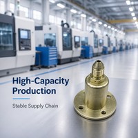Raccord à bride métallique usiné CNC haute précision sur mesure pour systèmes de contrôle de fluides industriels complexes