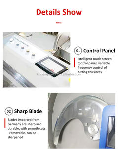 Machine à découper le <span class=keywords><strong>steak</strong></span> de boeuf industriel à haut rendement trancheuse de viande de côtes de porc fumées congelées automatique <span class=keywords><strong>prix</strong></span> d'usine - Product Image 3