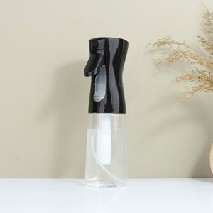 2026 New Trend Wholesale 200ml PET Spray Bottle clear Plastic Packaging Bottle With PP Cap - Product Image 2
