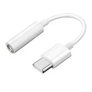 USB C Ke 3.5Mm Kabel Audio Aux USB Tipe C Ke 3.5Mm Kabel Adaptor Headphone Earphone Audio Converter untuk iPad Pro