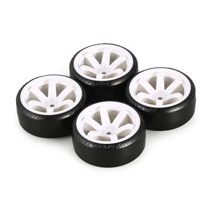 ยางดริฟท์แบบนิ่ม 4 ชิ้น สำหรับรถดริฟท์ 1/10 HPI <span class=keywords><strong>Tamiya</strong></span> HSP รถบังคับวิทยุ - Product Image 6