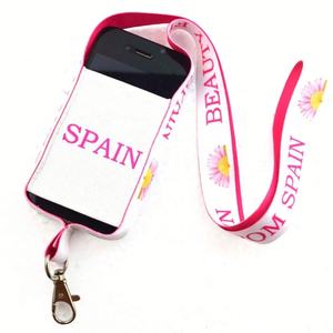 <b>Plastic</b> Breakaway <b>Hook</b> Custom Logo Offset Printing Eco-Friendly Retractable Rope Lanyards with ID Card Badge Holder - Product Image 4