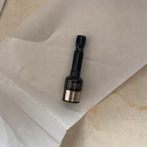 Dovetail Screw Sleeve 8 Mm Black Oxide <b>Socket</b> Wrench For Electric Drill - Product Image 2