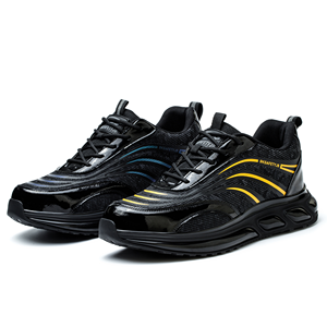 Gran oferta de zapatos de seguridad deportivos para hombre, zapatillas de trabajo, botas con punta de acero, seguridad de trabajo Industrial para hombre, ligeras y cómodas - Product Image 2