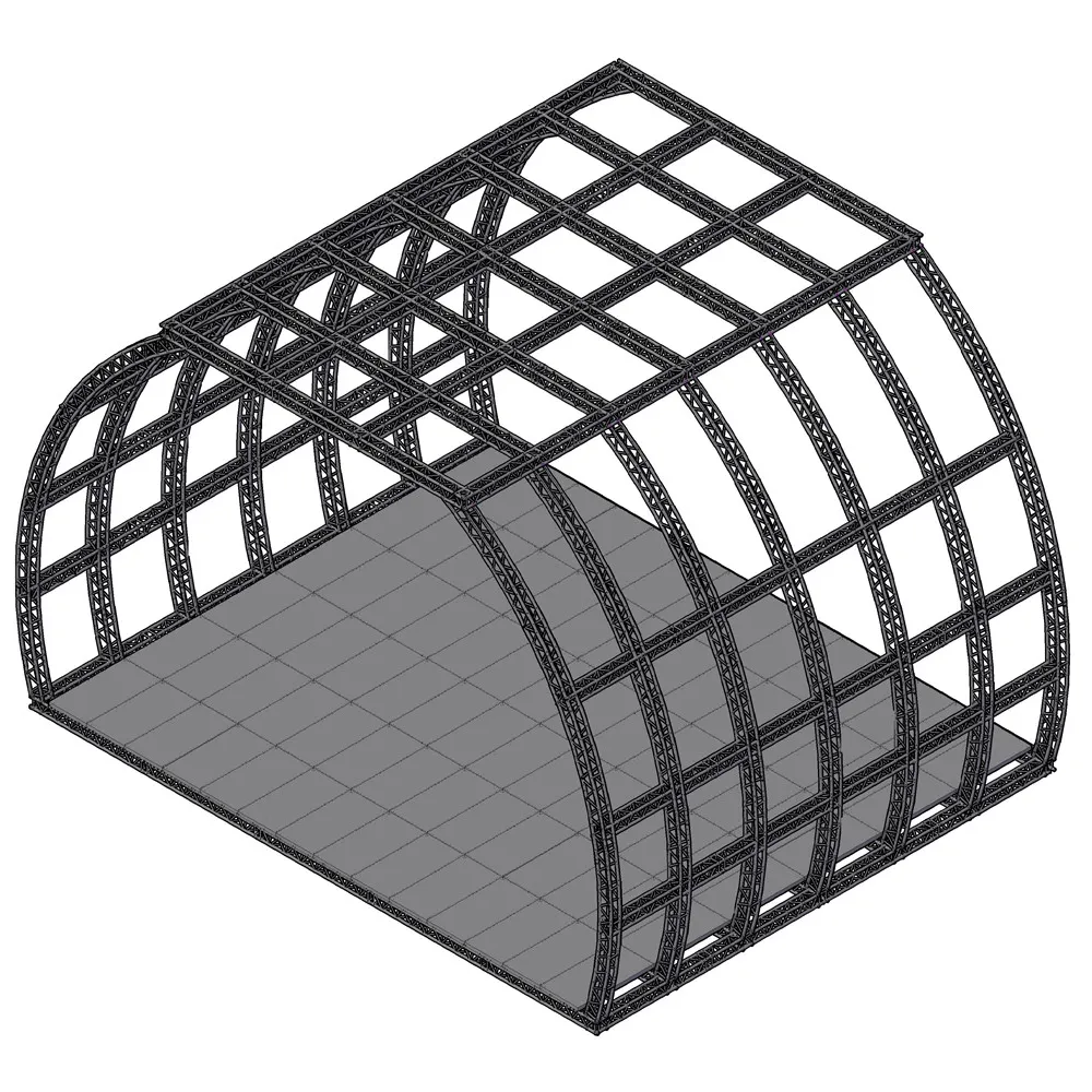 lighting equipment truss/ truss dj booth/aluminum frame truss structure