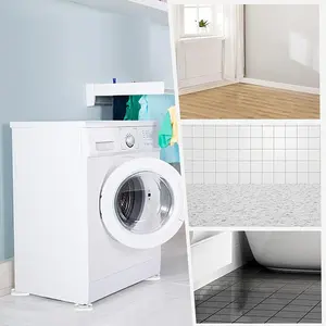 Tappetino per lavatrice antiscivolo trasparente, fornitura diretta in fabbrica universale fisso assorbimento degli urti rumore bagno wc forniture - Product Image 2