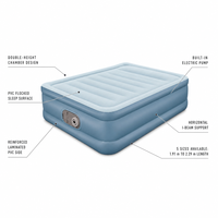 Lit gonflable portable Bestway de différentes tailles, pour l'intérieur et le camping en extérieur, avec pompe intégrée