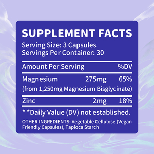 High Quality Magnesium Glycinate Capsules for Adult Sleep Support Muscle Relaxation and Nerve Support Overall Wellness Pills - Product Image 2
