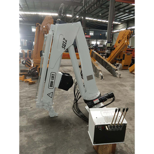 Cần Cẩu Nâng Thủy Lực <span class=keywords><strong>Mini</strong></span> Gấp Được Cần Cẩu Thủy Lực SQ08A4 Cho Xe Tải Cần Cẩu Xe Tải Bán Tải Có Tời Cáp 1 Tấn M. - Product Image 3