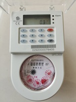 Medidor de Agua Prepago Inteligente con Teclado y Token, Precio Económico, CIU Digital STS, IP68, Compra de Agua Móvil