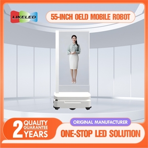 55 inch T-OLED Navigator tự động trở lại phí tự động tránh chướng ngại vật <span class=keywords><strong>robot</strong></span> màn hình cảm ứng OLED màn hình - Product Image 2