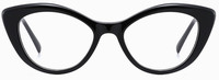Lunettes optiques pour femmes avec monture en acétate solide, laminées en polygone multicolore