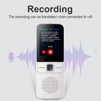 Máquina de Traducción T10, Traductor Portátil con IA, Pantalla Táctil IPS, Sistema Fuera de Línea en Ucraniano, Polaco y Checo, Traducción Simultánea de Idiomas