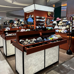 Wooden Accessories Display Cabinet with Customizable Layout Perfect for Jewelry Watches and Fashion Items Display in Stores