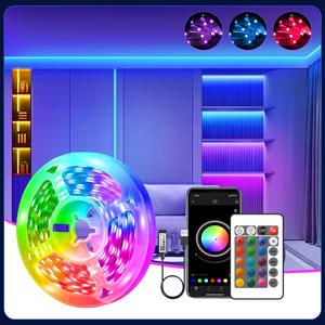 आरजीबी की अगुवाई वाली पट्टी लाइट 5 वी स्मार्ट एलईडी लाइट रिमोट कंट्रोल वातावरण के साथ 2 साल की वारंटी के साथ संगीत का रंग बदलता है - Product Image 5