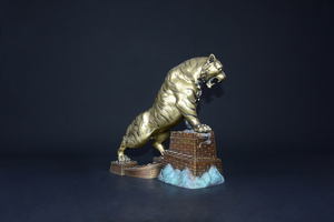 Sculpture de chaudron en bronze peint, artisanat personnalisé, style <span class=keywords><strong>royal</strong></span>, style chinois, taille réelle - Product Image 6